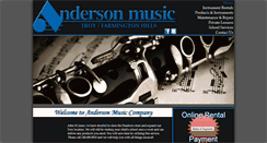 Desktop Screenshot of anderson-music.com