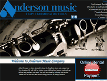 Tablet Screenshot of anderson-music.com